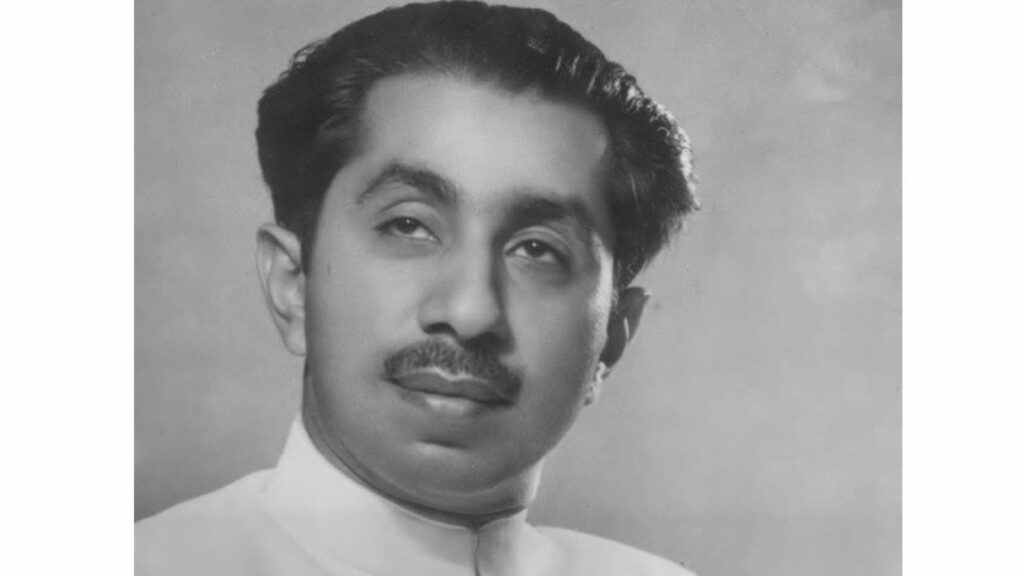 An image of Allah Bux Soomro