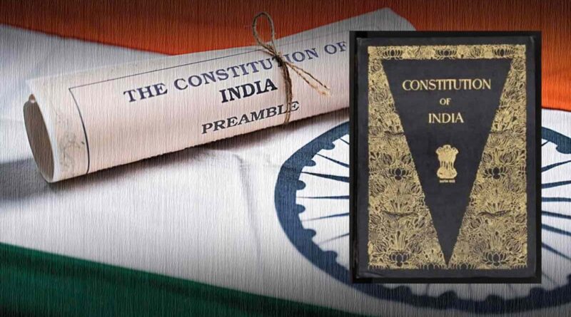 The Original Signatures on the Constitution of India by the members of the Constituent Assembly