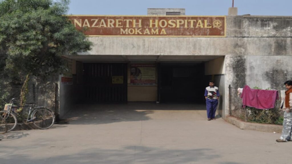 Nazareth Hospital, located in Mokama, Bihar
