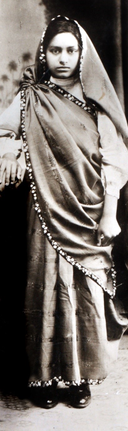 Dr. Amturraqib year 1916<br />Photo: Family Yaqoob by Shehla Najam Siddiqi