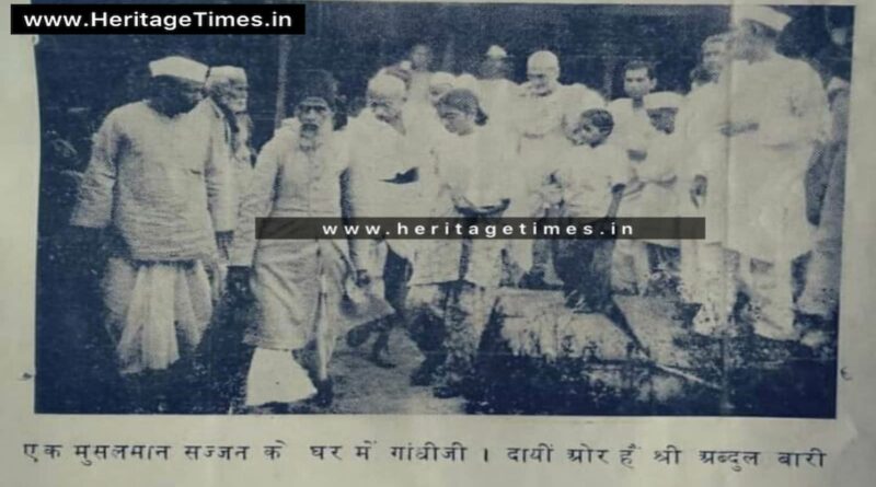 Gandhi Ji in a Muslim Home