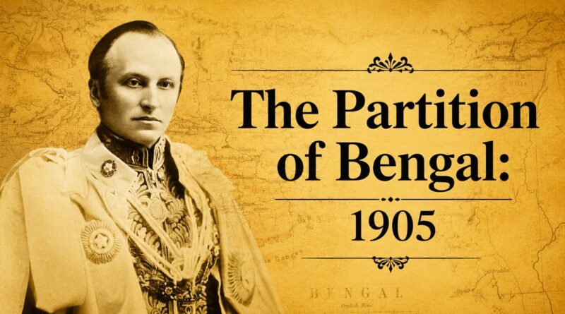 The partition of Bengal by Lord Curzon was a miscalculated colonial move