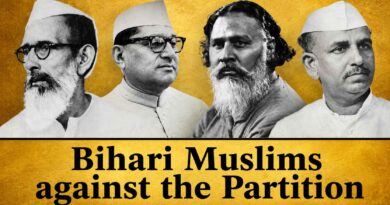 Bihari Muslims opposed the Partition & Muslim League
