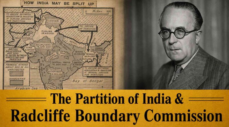 Radcliffe & Partition of India
